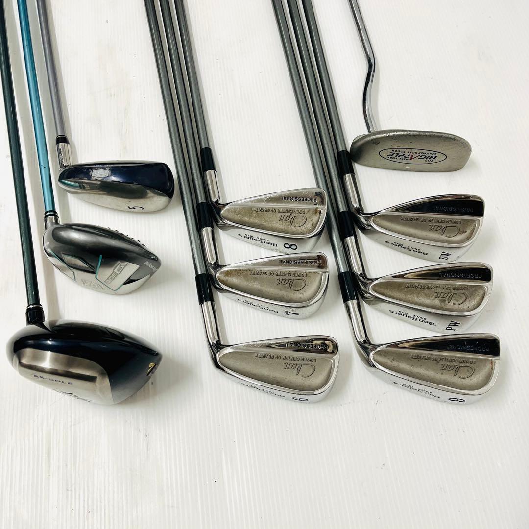 女性用　ゼクシオ　ウィルソン　レディース　ゴルフセット　ゴルフ一式　クラブセット