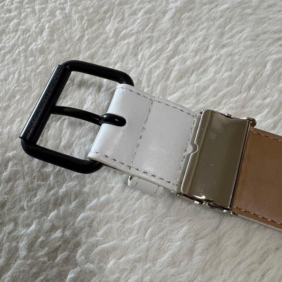 パーリーゲイツ 30周年記念限定 レザー刺繍ベルト max90cm ユニセックス