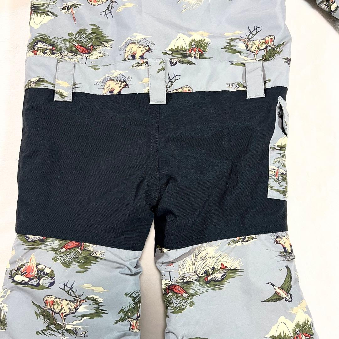 BURTON 子ども用スノーボードウェア アニマル迷彩　2T　90〜100cm