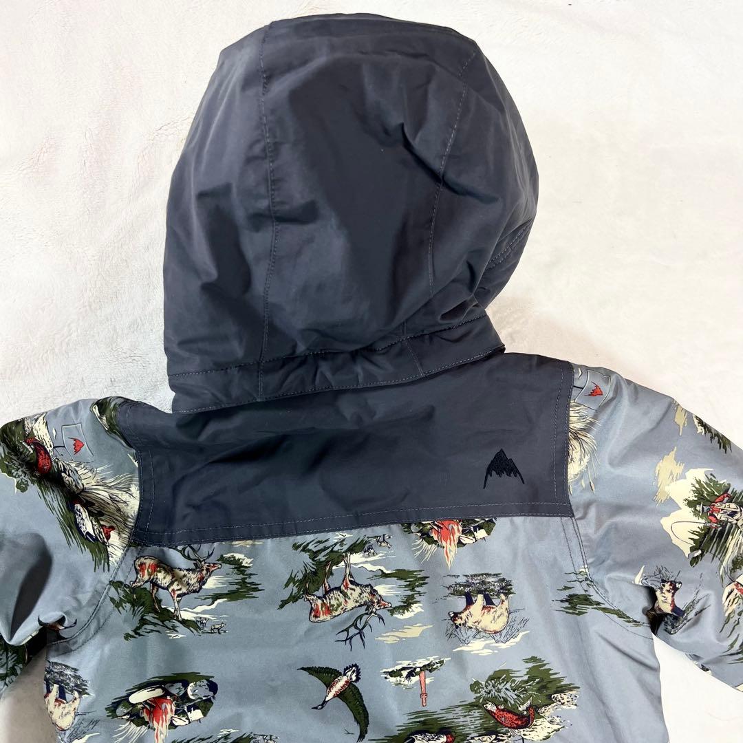 BURTON 子ども用スノーボードウェア アニマル迷彩　2T　90〜100cm