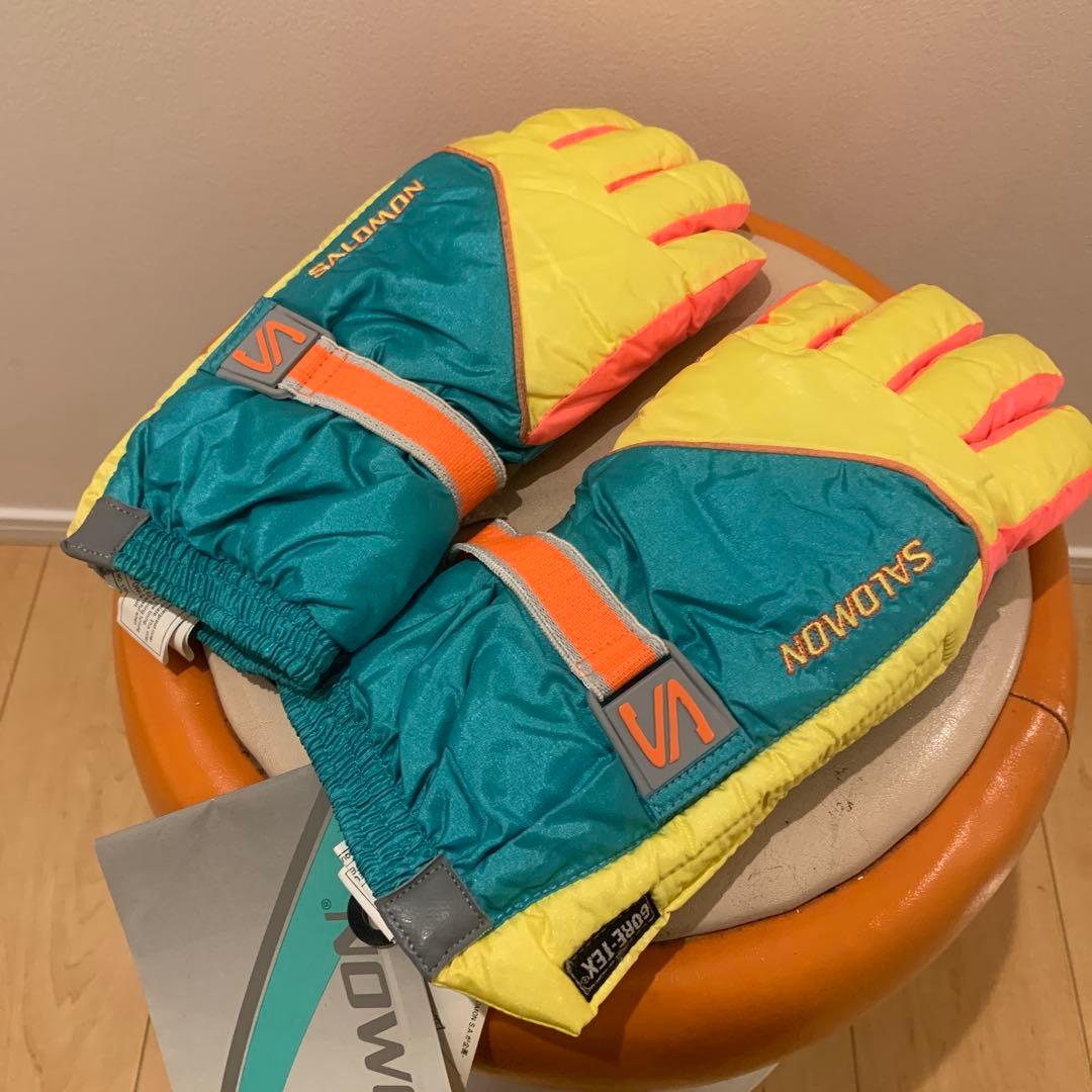 SALOMON GORE-TEX グローブ　90年代　デッドストック