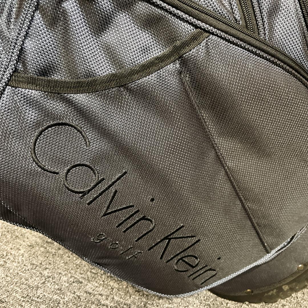   カルバンクライン　スタンド式 キャディバッグ　ネイビー