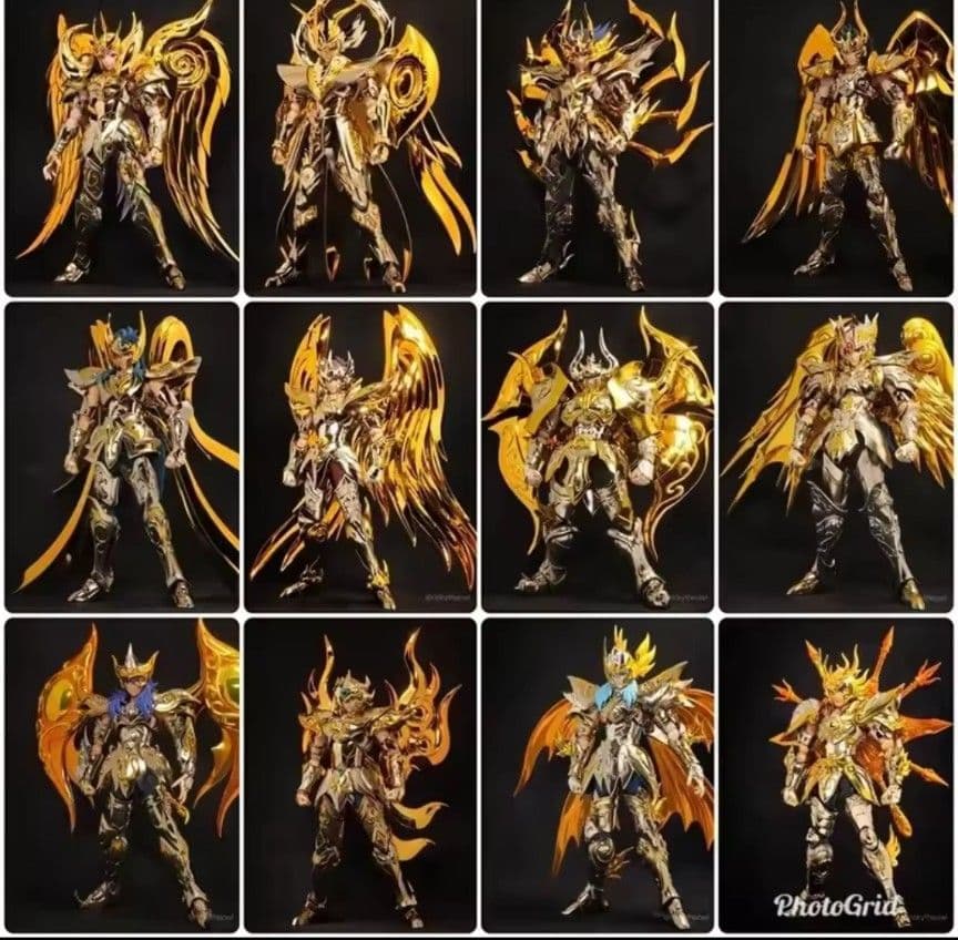 聖闘士聖衣神話EXサイズ 黄金魂 神聖衣 13＆パンドラボックス＆アンドレアス