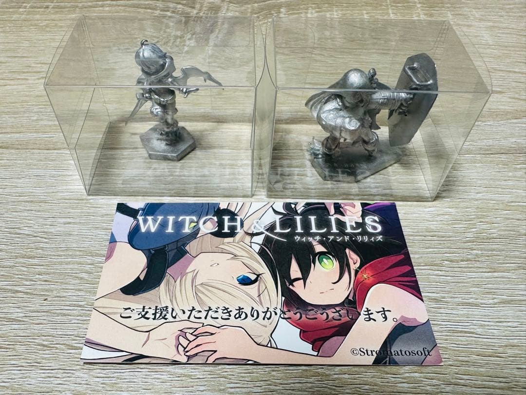 ウィッチ・アンド・リリィズ メタルフィギュア2体