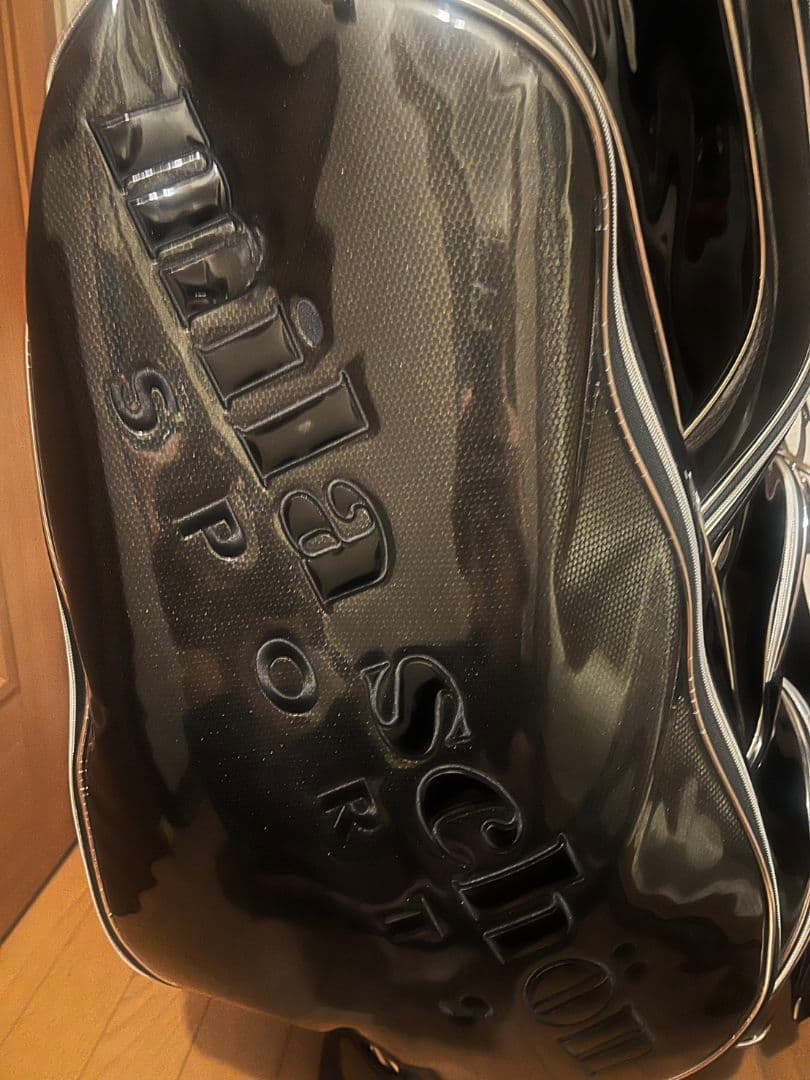 希少品　ゴルフキャディバッグ9型　付属品(フードカバー、ネームプレート有り)