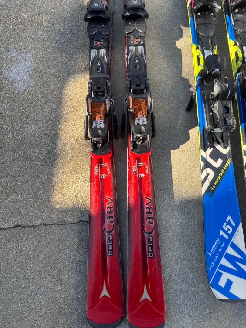 スキー atomic 10-16 170cm FW 157cm