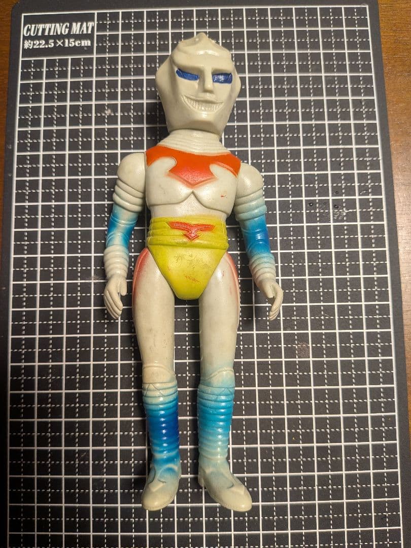 ジェットジャガー　ブルマァク　ソフビ　当時物　ゴジラ