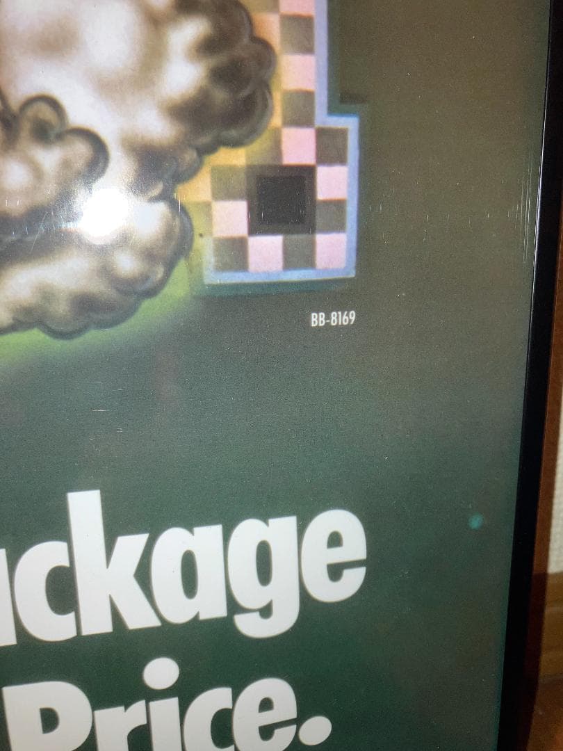 ８３年 エドロス デザイン！ＳＴＲＡＹＣＡＴＳ ストレイキャッツ 額付 ポスター