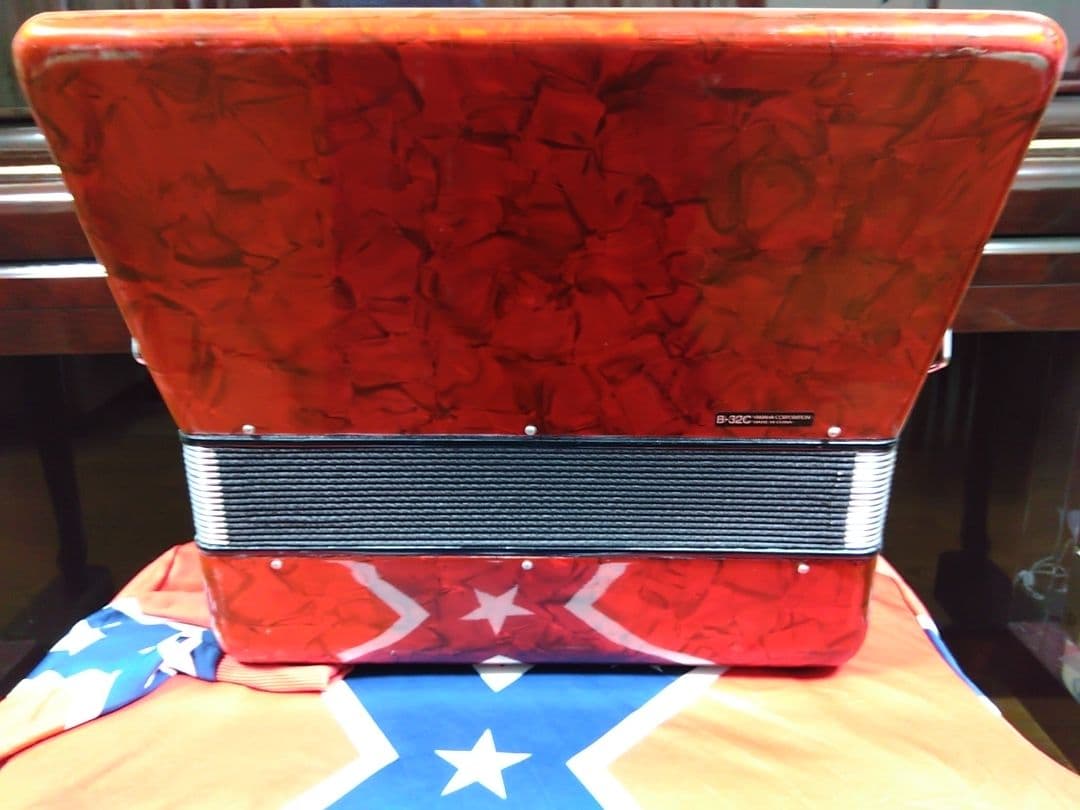 【音重視向け】Yamahaバスアコーディオン B-32C 32鍵 （簡易調律済）