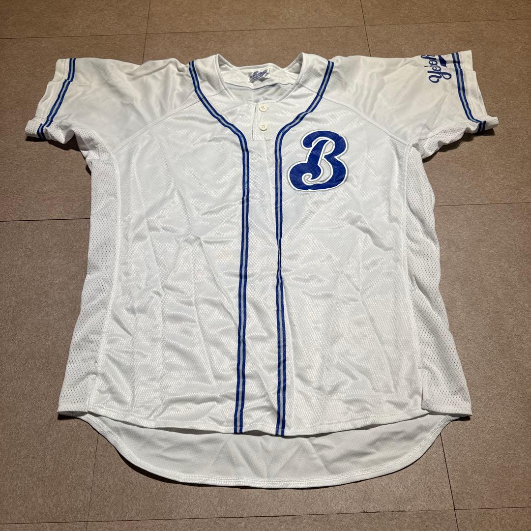横浜ベイスターズ　多村仁志　ユニフォーム　ベースボールシャツ　野球　応援　白