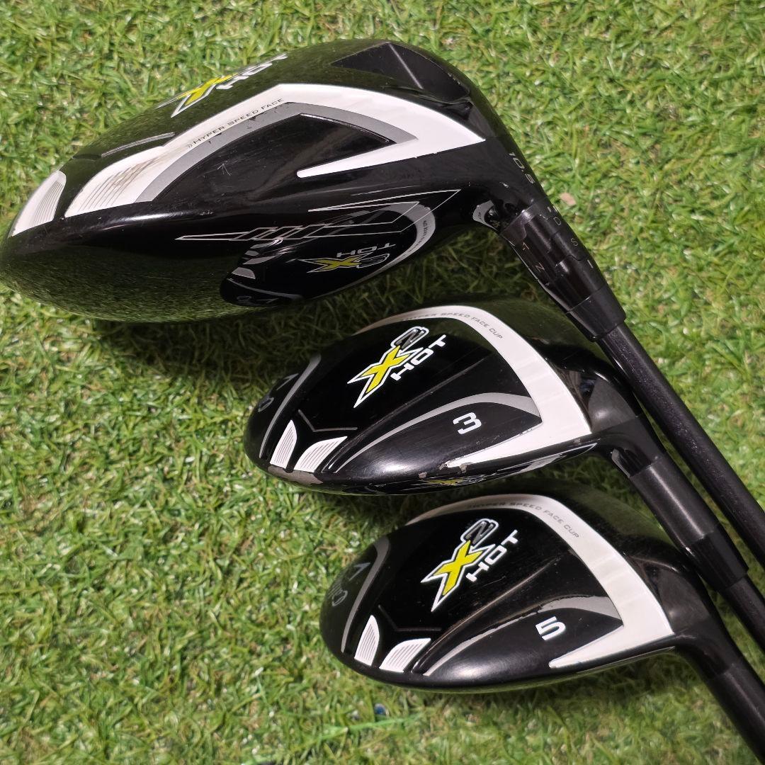 キャロウェイ X2 HOT 統一 フルセット ゴルフクラブ メンズセット R