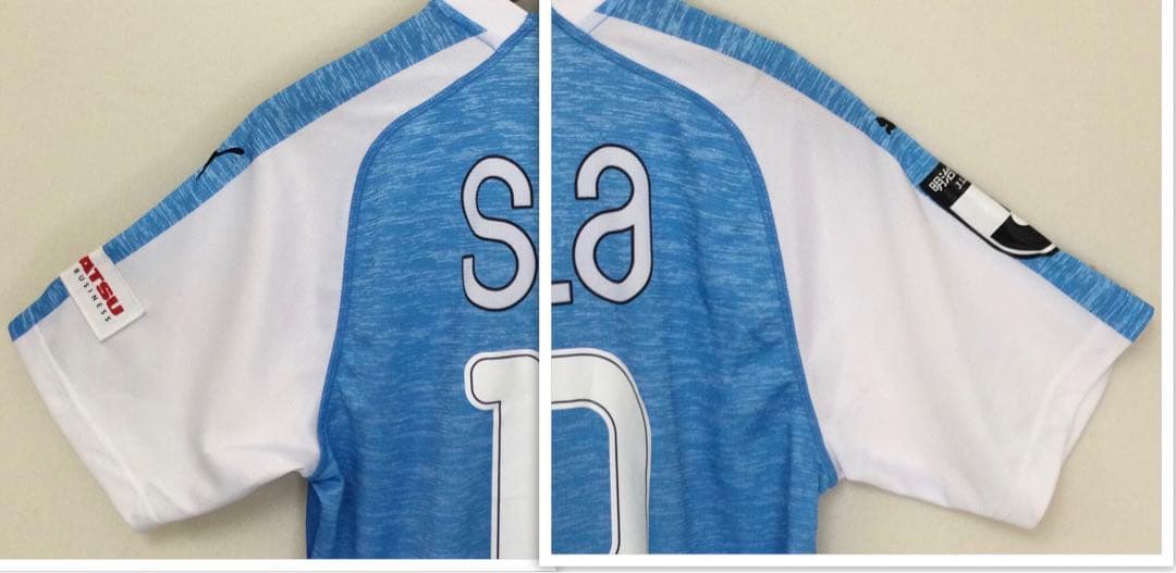 PUMAジュビロ磐田 2019 19番 山田大紀 レプリカユニフォーム M