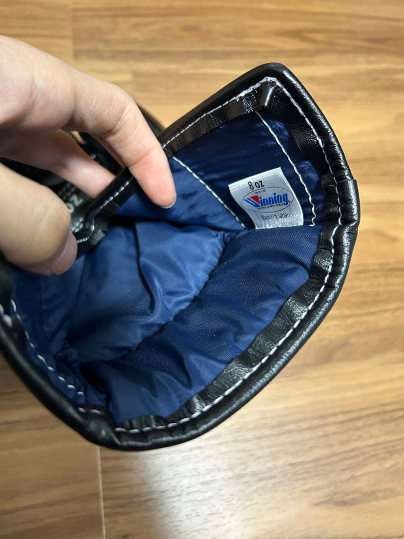 Winning ボクシンググローブ 8 oz ブラック