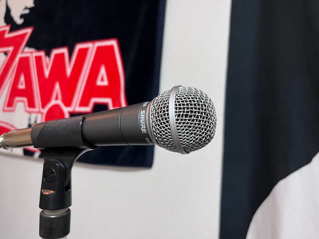 矢沢永吉　マイクスタンド白