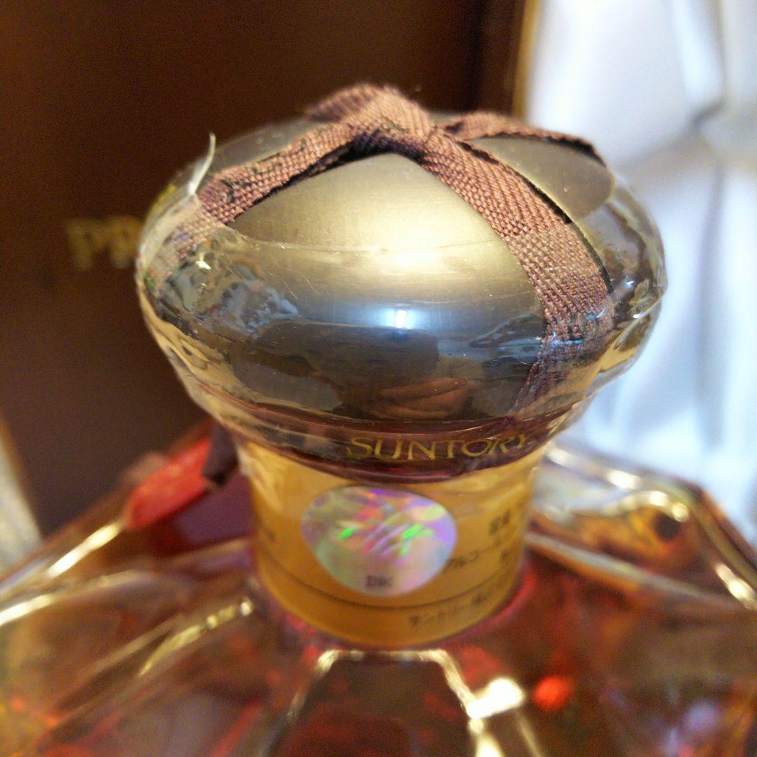 ★ サントリーウイスキー / プレステージ25年 ホログラムシール 木箱付