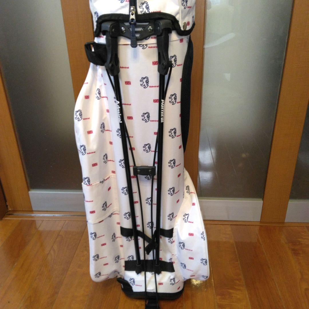 ✨極美品✨ADMRAL ホワイト キャディバッグ