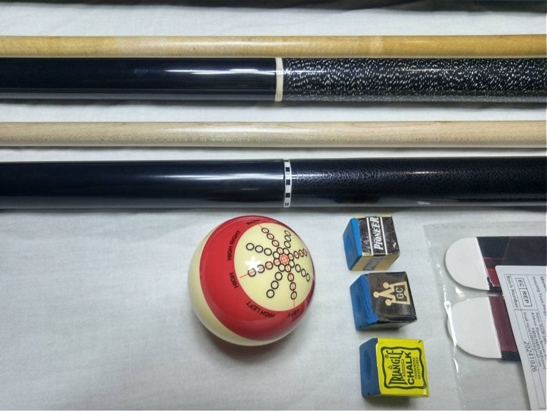 ビリヤードキューセット売り　おまけ付き