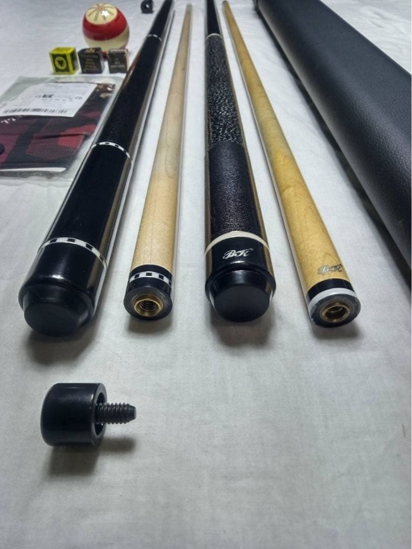 ビリヤードキューセット売り　おまけ付き