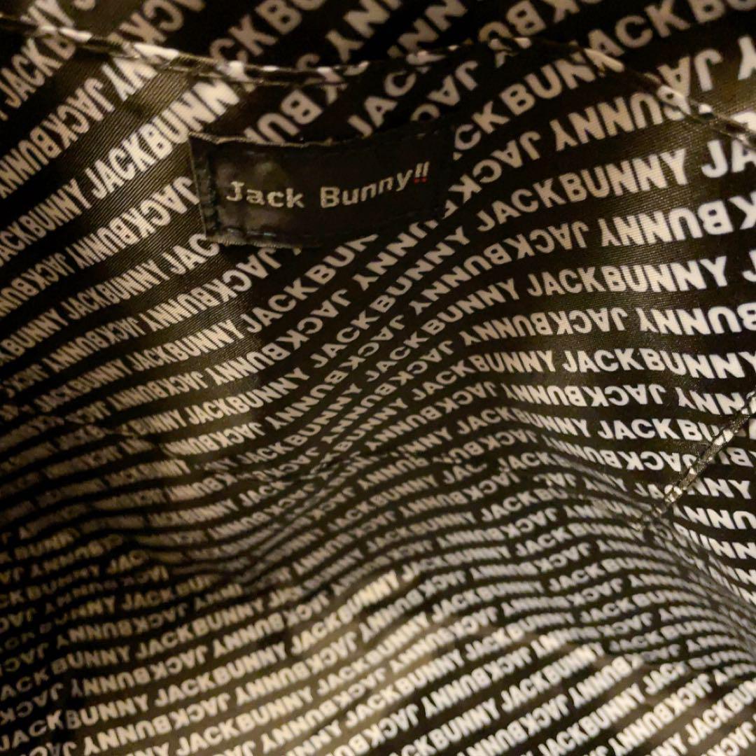 タグ付新品未使用　JACKBUNNYジャックバニー　ゴルフバッグ　ストラップ　黒