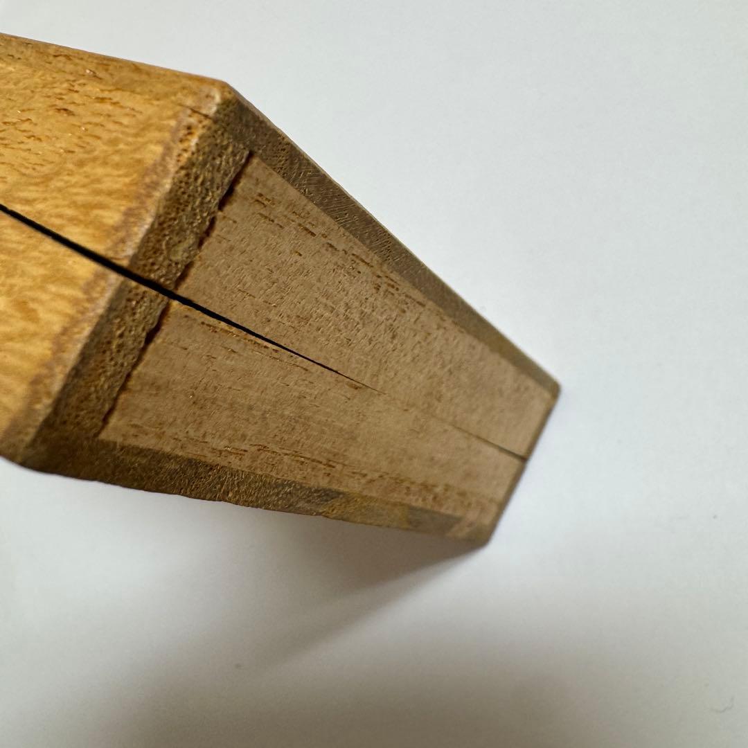 純銀小判 波模様  木箱付き 純銀製小判