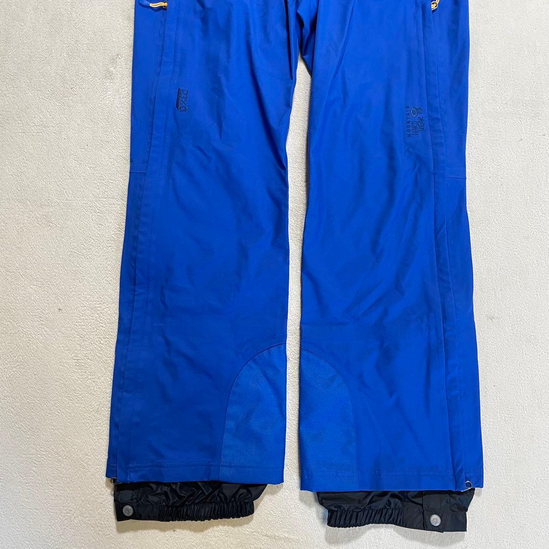 【新品未使用タグ付き】mountain hardwear ビブパンツ　M 青