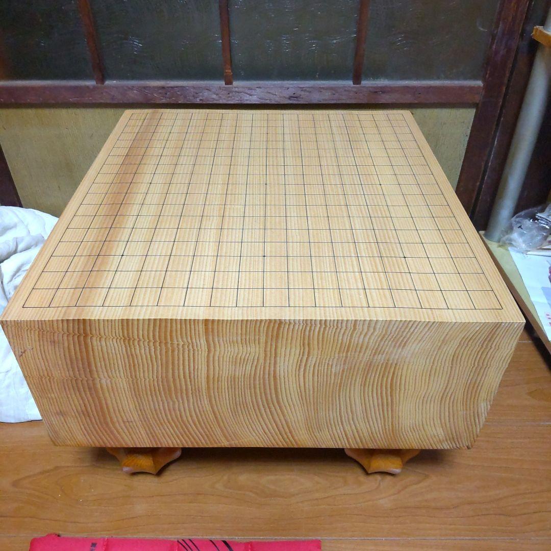 本榧六寸盤　天地柾目　簡易カバー付き