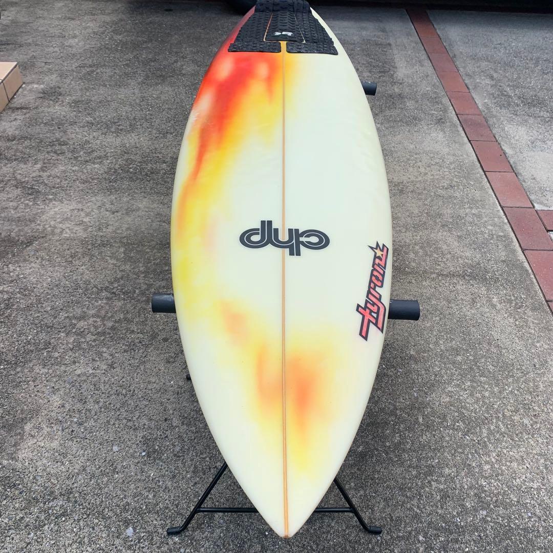 chp ショートボード オレンジとイエローのグラデーション　5'11