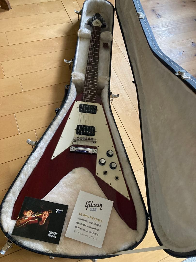 Gibson USA★フライングV エレキギター★ハードケース付