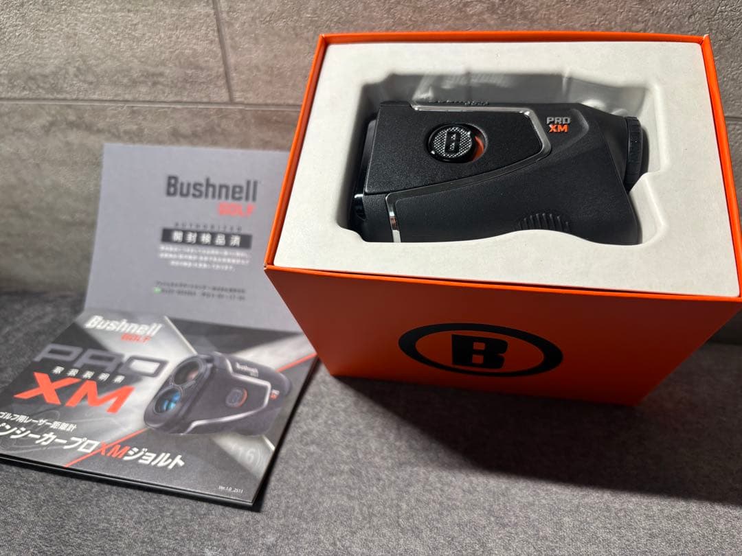 【新品未使用】ブッシュネル ピンシーカー プロ XM ジョルト