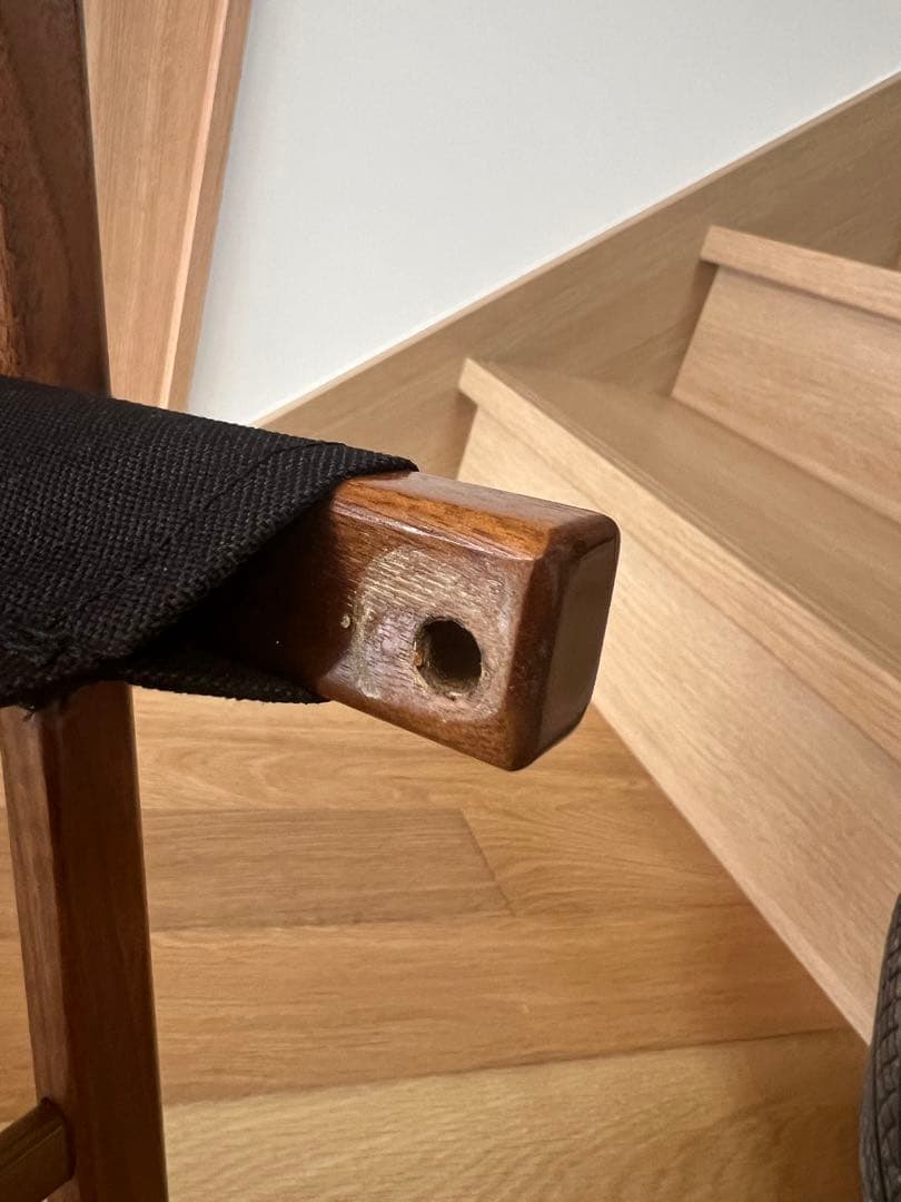 廃盤品 カーミットチェア ワイド 濃ウォールナット