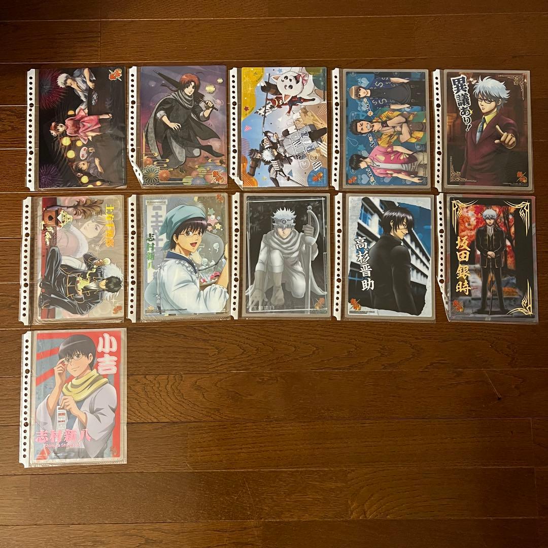 銀魂 クリアコレクション 坂田銀時 まとめ売り 61枚 カード クリアカード