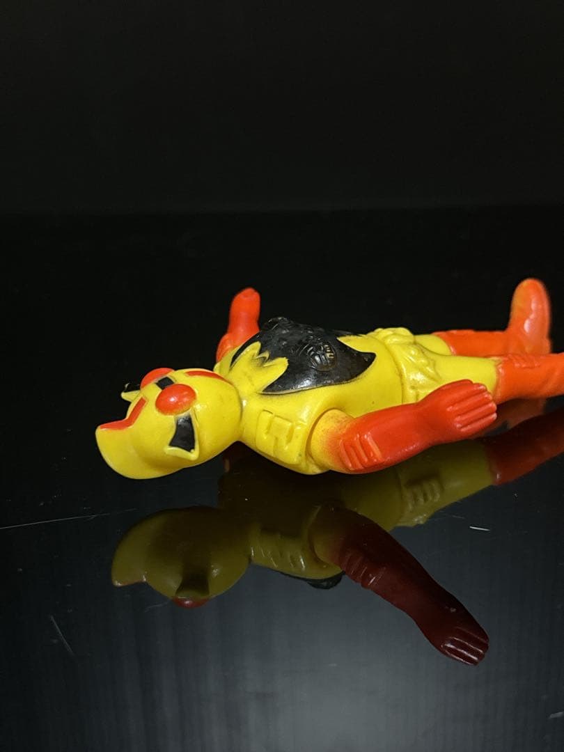 当時物 アクアマイザー3 イビル ソフビ タカトク ブルマァク 人形