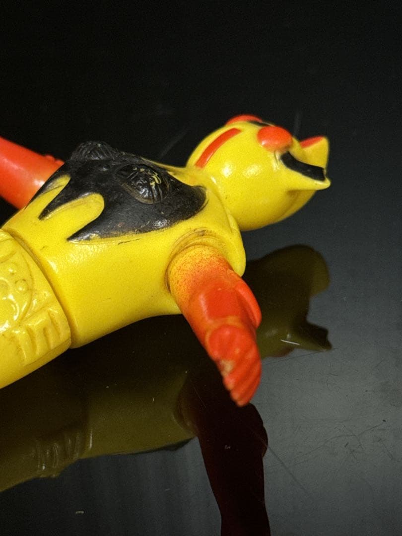 当時物 アクアマイザー3 イビル ソフビ タカトク ブルマァク 人形