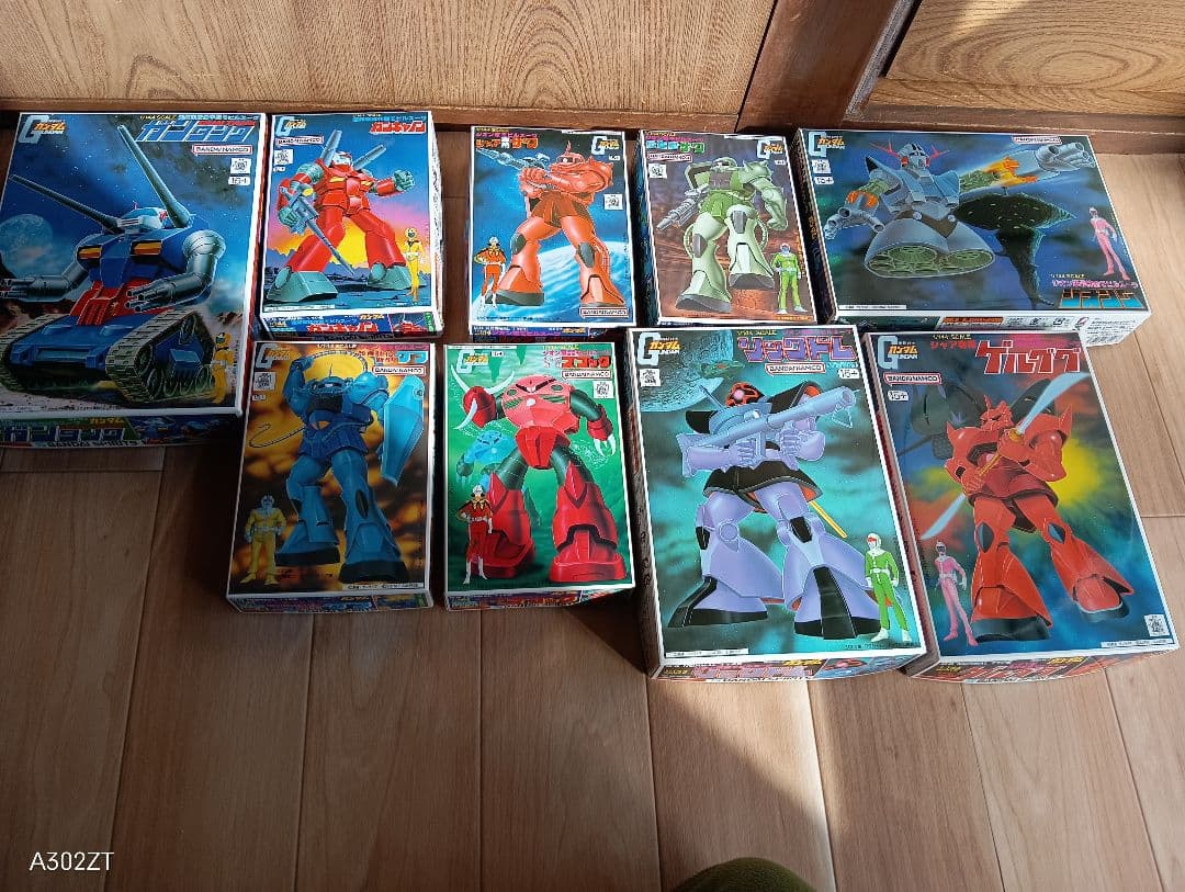 【未組立】ガンプラ 1/144 旧キット 復刻版 9点セット