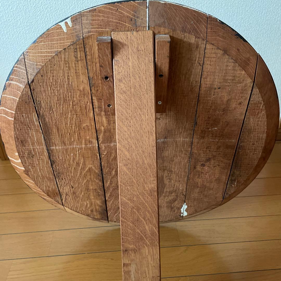 サントリー白州蒸溜所　ウィスキー樽蓋自立型　　　　　アンティーク