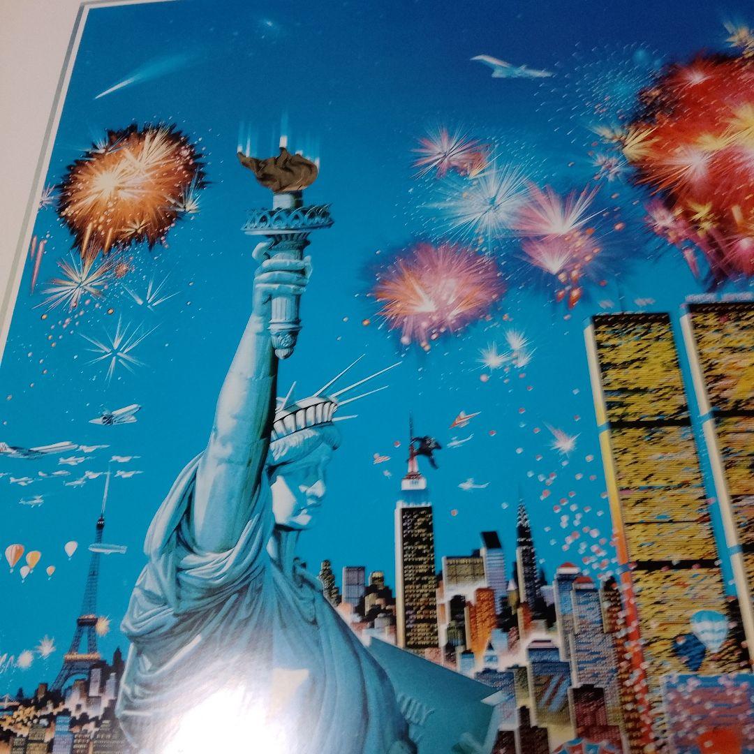 珍品❦【ヒロ・ヤマガタ】Happy Birthday 1986 絵画♪1986年