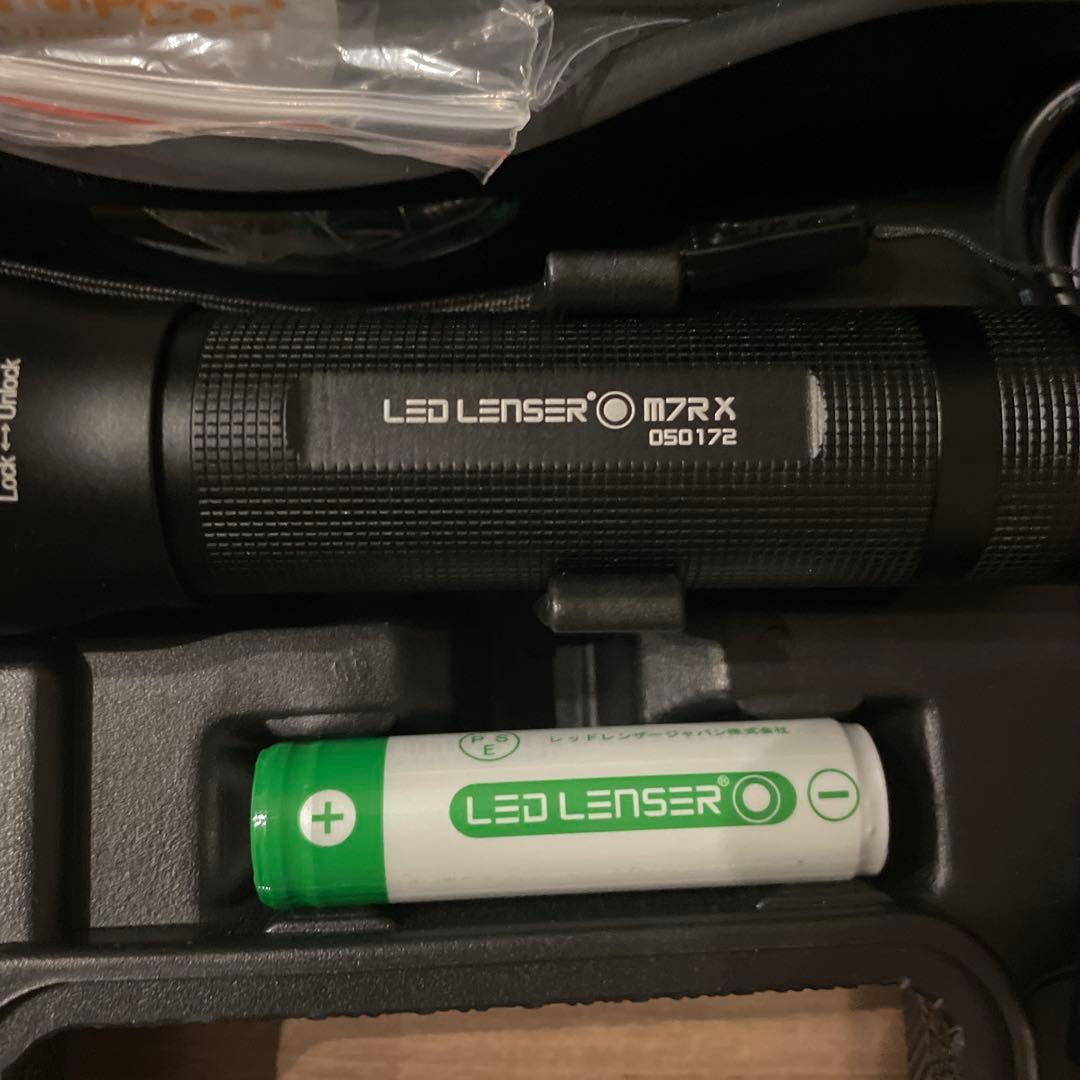 LED LENSER M7RX 懐中電灯 セット