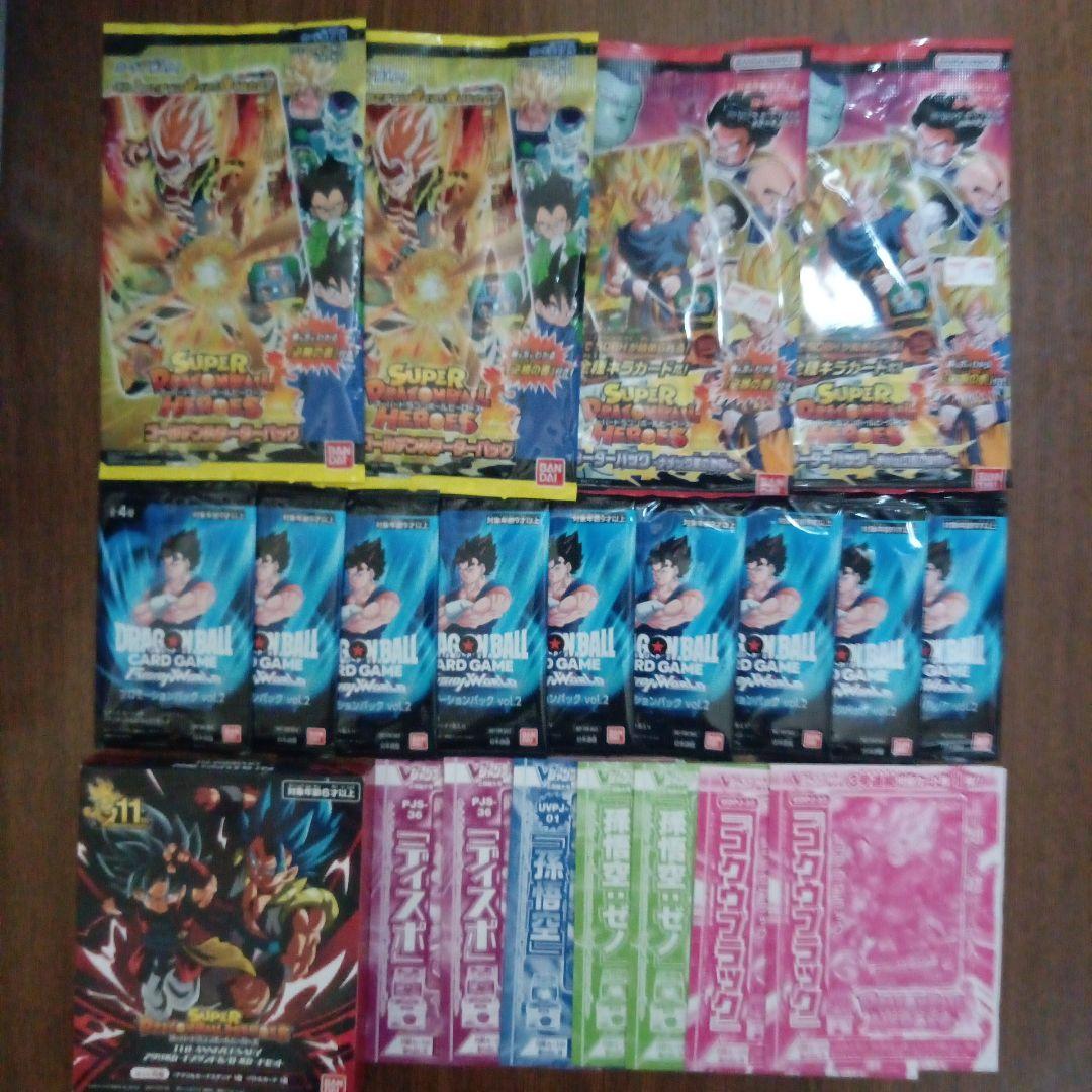 SEC DA 58枚以上　UR 未開封 P 400以上　ドラゴンボールヒーローズ