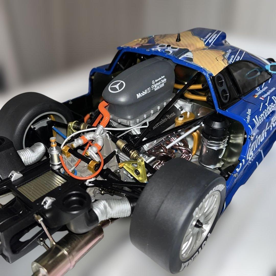 【絶版】オートアートMercedes-Benz CLK GTR 1/12スケール