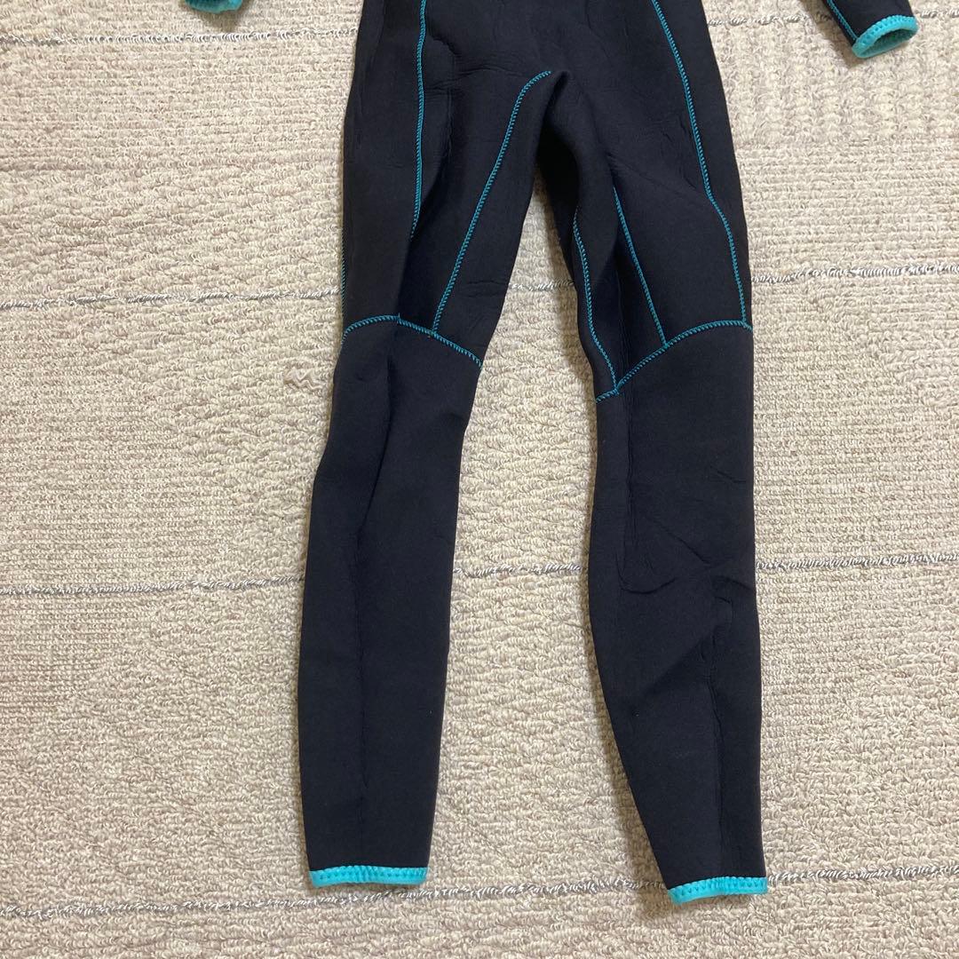 フルスーツ ウェットスーツ 黒/青