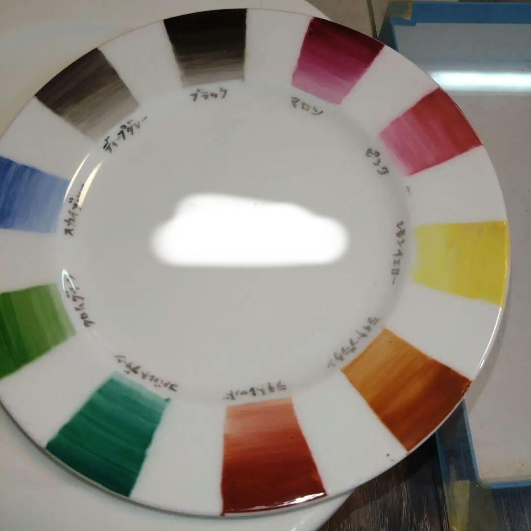 絵付け顔料+皿6枚セット　ノリタケ