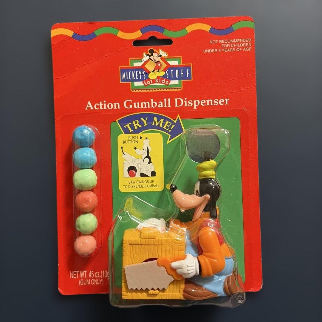 ●1998年　ディズニー　アクションガムボールディスペンサー　ガムボールマシーン