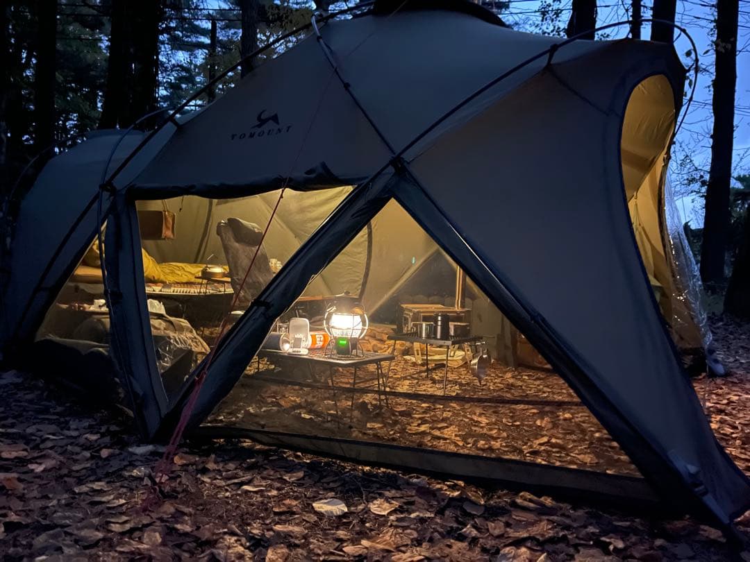 o*n様 TOMOUNT G-moon TC & TC拡張テント/メッシュドア