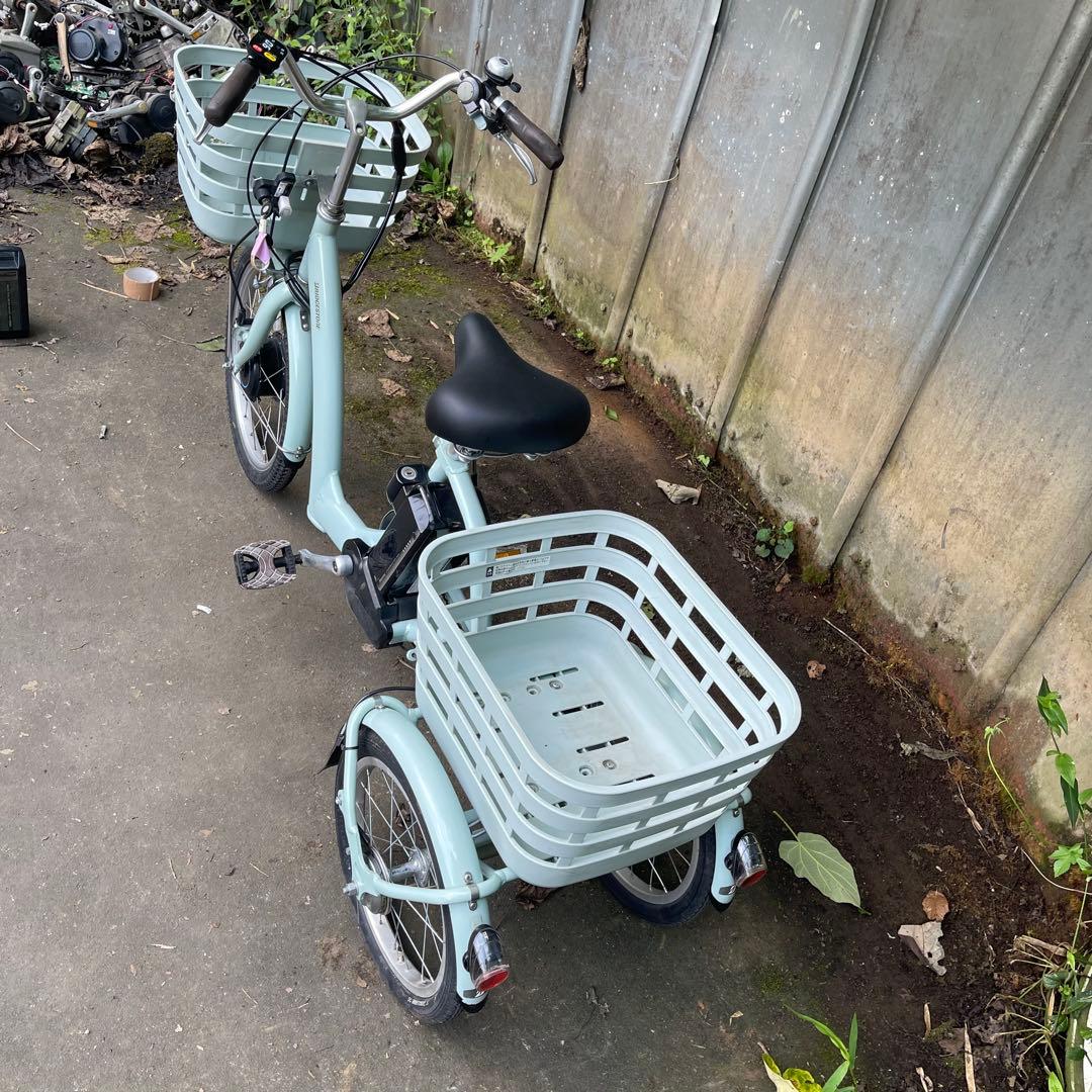 ブリヂストン　三輪車　電動アシスト自転車 バッテリーB400
