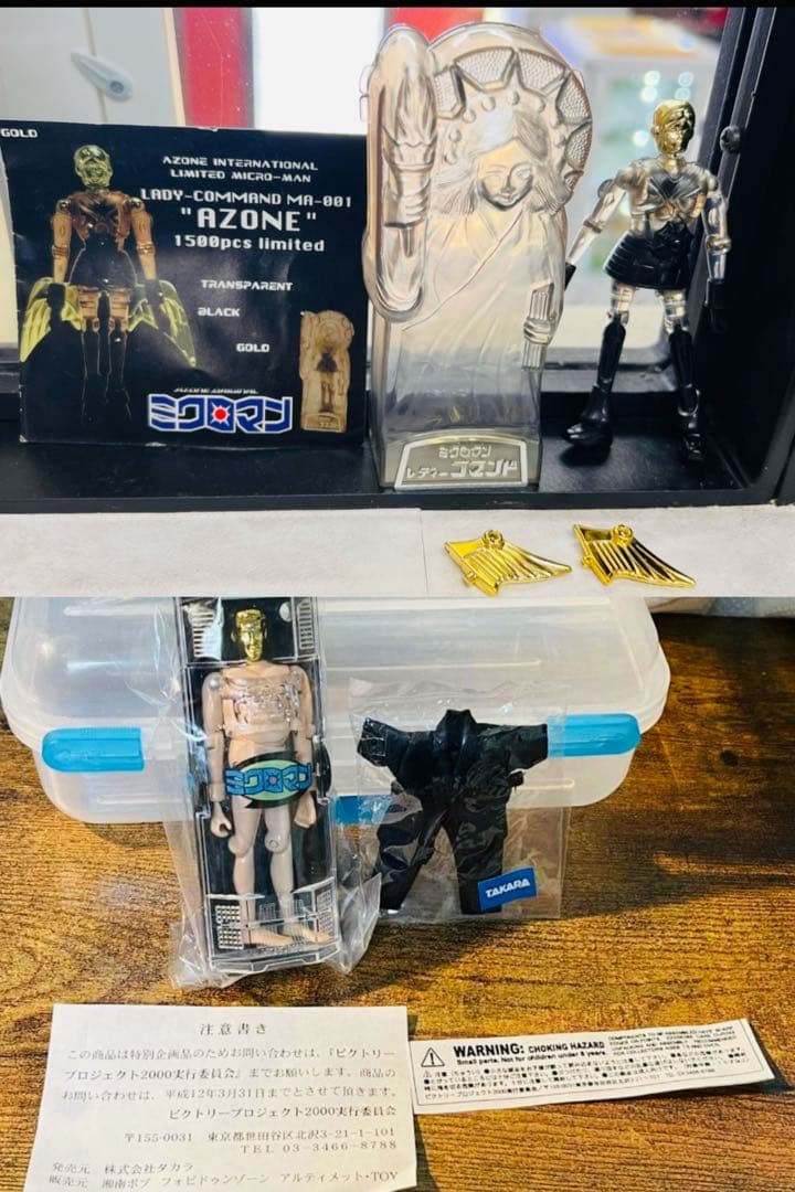 限定★希少★2体セット★ミクロマン 道着ver とアゾンレディーコマンド 美