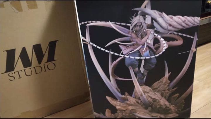 NARUTO ナルト 君麻呂 ガレージキット ガレキ スタチュー②