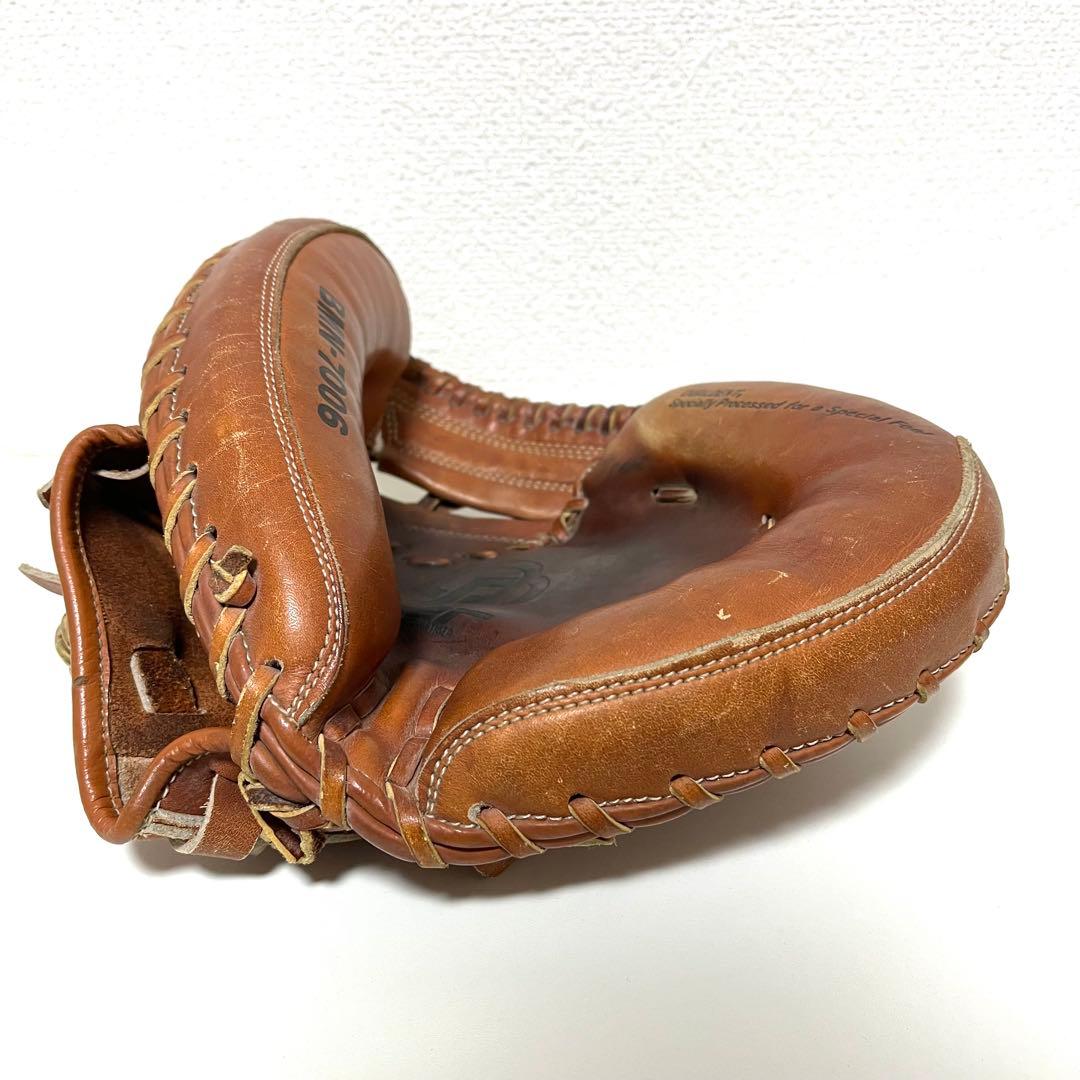 美津和タイガー 硬式用 キャッチャーミット レザー