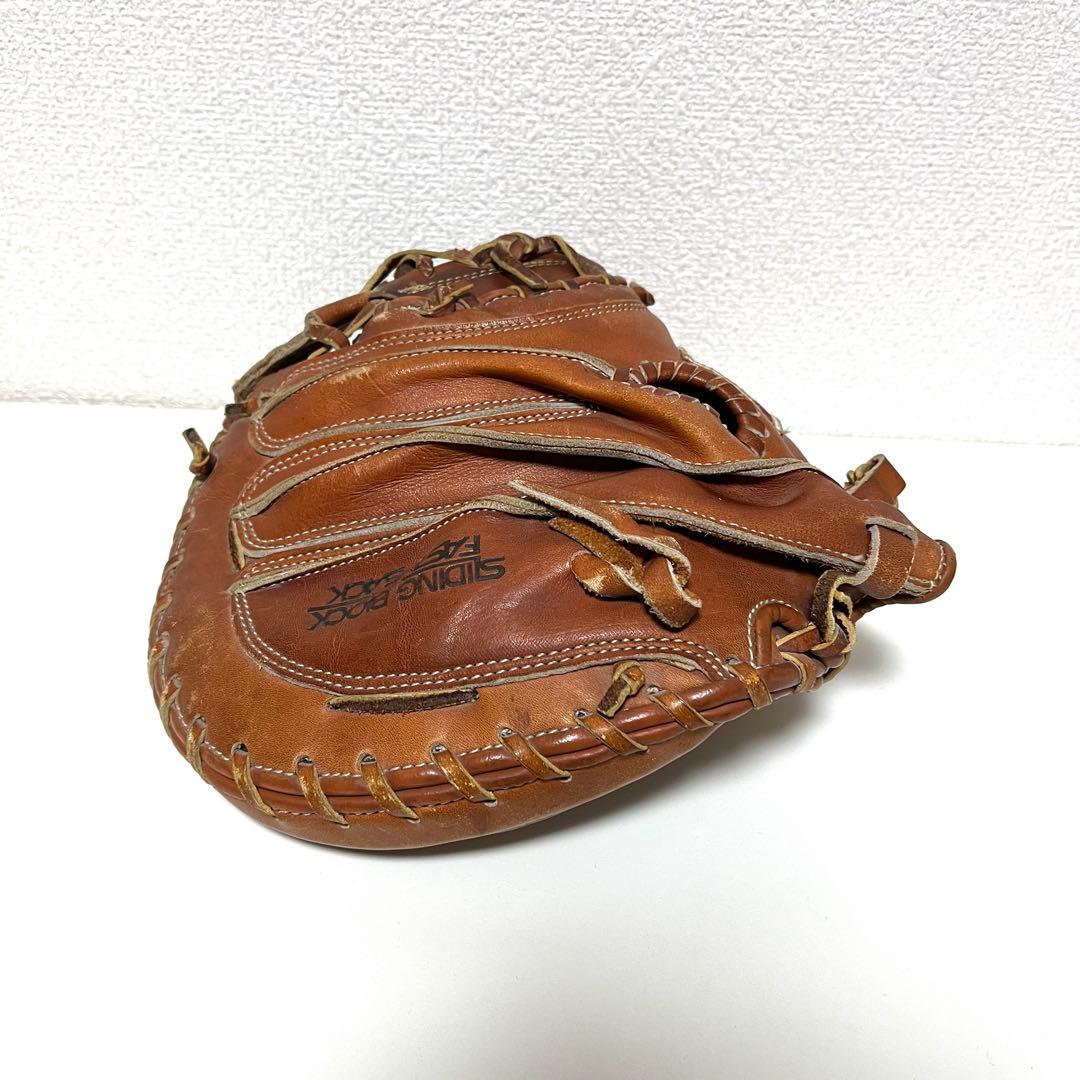 美津和タイガー 硬式用 キャッチャーミット レザー