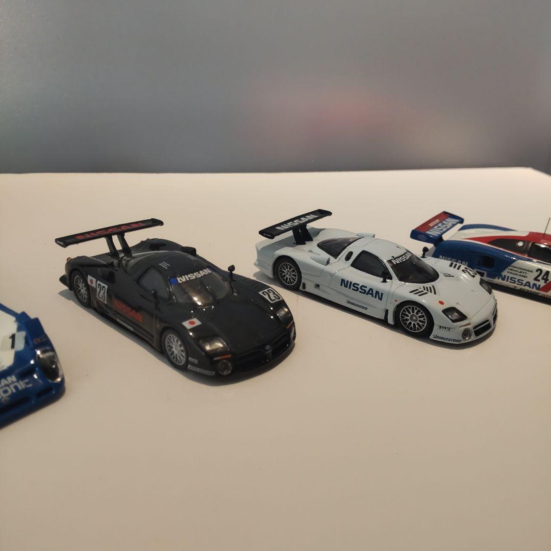 京商　日産　レースカー　1/64　4台セット