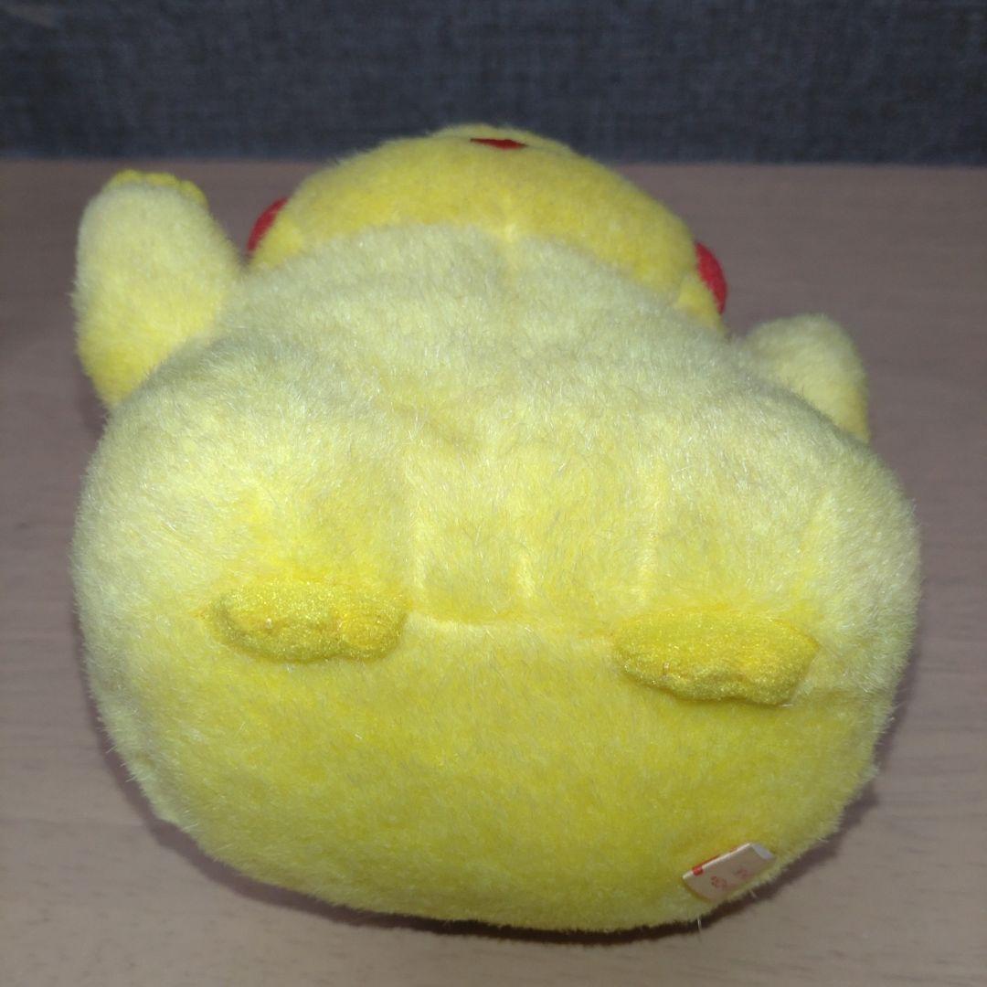 タグ付き　ピカチュウ バンザイ　にっこり　ぬいぐるみ 初期 TOMY